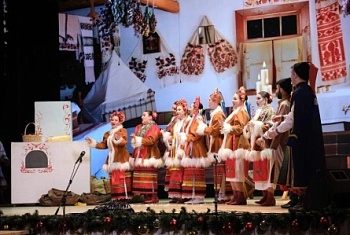 "Ночь перед Рождеством" в Северском Дворце культуры"